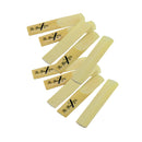 10 Pieces 2.5 Reeds Premium Cane for bE Saxophone Mouthpiece, Yellow