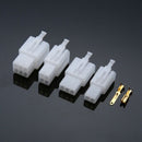 40 Set Practical Auto Electrical 2 3 4 6 Pin 2.8 mm Wire Terminal Connector U8N4