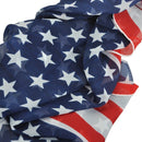 5X(Women Girl Scarves American Flag US Flag Patriotic Theme Scarves M8V8)