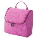 1X(Men Women Portable Waterproof Toiletries Storage Bag Durable Zipper Cosm