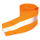 Reflective Tape - Night Safty Strip - Sew On Lime Orange Synth Fabric 3 Meters