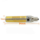 LED Dimmable Silicone Lamp Light E17 5W LED Corn Bulb 136 SMD 5730 110V 100