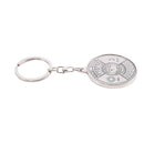 Perpetual Calendar Keyring Keychain Unique Metal Key Chain Ring 50 Years Ne A3S6