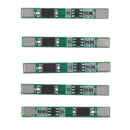 5pcs 3.7V PCB Protection Board For 18650 Li-Ion Lithium LiPo Battery Cell, 12A
