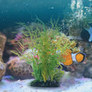 Artificial Curved Grass Fish Tank Water Plants Viewing for Aquarium Decor