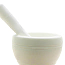 White Garlic Press Ginger Herbs Pepper Spice Pounder Mortar Pestle Kitchen