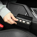 Car Interior Coin Pocket Cases Holder Plastics Storage Box Dispenser Organize LJ