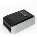 Lock Box 4 Digit Combination Waterproof Box Aluminum Alloy Weather Resistan