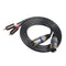 Dual RCA to Dual XLR Audio Auxiliary Stereo Y Splitter Cable (5ft)