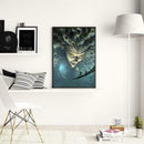5D DIY Full Drill Diamond Painting Cross Stitch Embroidery (Monster)