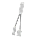 USB C to Earphone Headphone Audio Adapter 2 in 1 Type C Fast Charging + 3.5mm