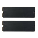 Single Coil Neck And Bridge Pickup Pickup Set For 6 String Bass Guitars, Black