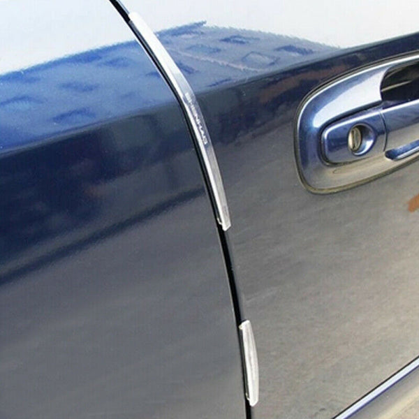 8PCS Car Door Edge Guard Strip Scratch Protector Transparent Anti-collisio ELX
