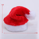 Christmas Pet Cat Dog Santa Claus Hat Xmas New Year Plush Cap Xmas Home De 3C