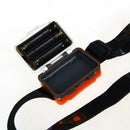 300LM Mini Super Bright Headlight R3 + 2 LED 4 mode white orange A