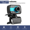 USB Webcam with Built-in Microphone 2LED Night Vision Clip-on Web Camera AU
