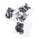40x Car Body Bumper Push Pin Rivet Retainer Trim Moulding Clip Assortments COW