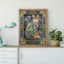 5D DIY Special Shaped Diamond Painting Cat Cross Stitch Mosaic Craft Kits