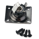 6.35mm 1/4'' Rectangular Output Jack Plate for Electric Guitar Replacement