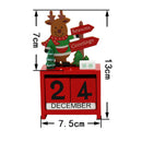 New Wood Christmas Advent Calendars Christmas Decorations For Home Xmas Orn