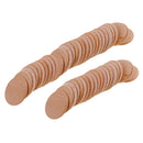 50 Pieces Natural Round Unfinished Wood Round Circle Discs Embellishments for
