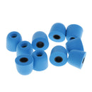 Earbud Memory Foam Eartips Earplug Tips For InEar Headphone 4.5 mm blue