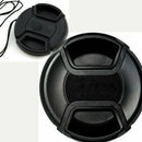 Polished 77mm Center Pinch Snap Front Cap For Sony Canon*Nikon Lens Filters