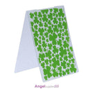1pc Three Leaves of Grass Plastic Embossing Folder For Scrapbook DIY Album
