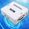 1080P Full HD HDTV Audio VGA To HDMI Video Converter Adapter Box For Not ZEI