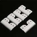 10Pcs/Lot Replaceable Ceramic 18 Teeth Pet Ceramic Clipper Cutting Blade fo