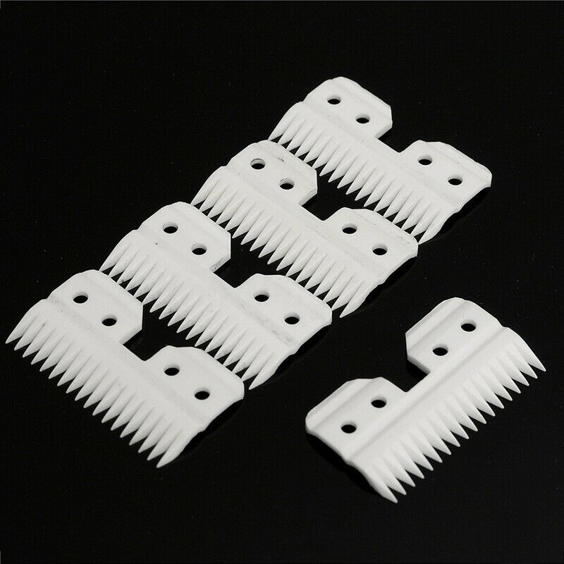 10Pcs/Lot Replaceable Ceramic 18 Teeth Pet Ceramic Clipper Cutting Blade fo