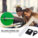 Billiards Exerciser Pool Game Black Eight-Bar Rod Aiming Practice Trainer