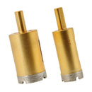 Set of 2 Diamond Holesaw Tile Ceramic Glass Slate Porcelain Marble Drill Bits