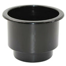 Recessed Cup Drink Bottle Holder for Marine Boat Car RV Sofa Poker Table Black