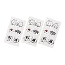 Removable waterproof Metallic Temporary Tattoo Stickers Temporary Body Art  Hn