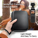 Startrc Pu Carbon Grain Waterproof Portable Storage Bag For Osmo Action/Poc
