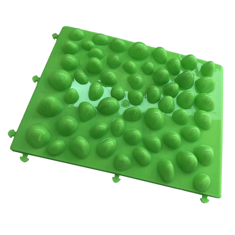 Outdoor Sport Leisure Acupuncture Pebbles Foot Massage Mat Shiatsu Sheet Gre
