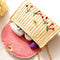 Weave Embroidery Cherry Chain Women Messenger Bags Bohemian Style Mini Wome U6Z4