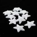 10x Party Star Polystyrene Foam Oraments DIY Decors Christmas Hanging Props