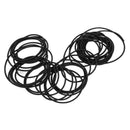 6mmx7mm Dia Flexible Corrugated Conduit Tube Pipe Hose Black 21M