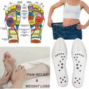 Unisex Acupressure Magnetic Massage Foot Therapy Reflexology Pain Relief Pa X4F4