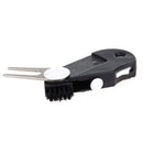 5 In 1 Multipurpose Golf Divot Tool/Groove Cleaner/Brush/Ball Marker/Counter