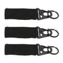 3x  Carabiner Nylon Strap Buckle Hook