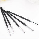 5Pcs Polymer Clay Tools Carving Craft Brush Pottery Tools Clay Sculpture Nail