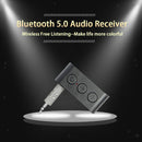 Bluetooth Receiver,Aux Bluetooth Adapter 5.0 ,Portable Wireless Audio Receiver