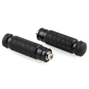 2x Aluminum Motorcycle Rear Footrests M8 Foot Pegs Pedals Motor Bike Parts