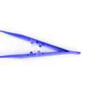 10pcs Disposable Medical First Aid Tweezer Small Plastic Tweezers Blue 2018