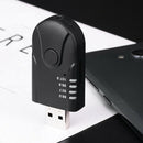 USB FM Transmitter Powered 5.0Bluetooth Car Aux Audio Player TF Music Adapt