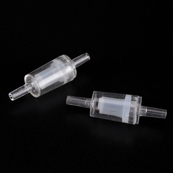 5X Aquarium Fish Tank Plastic Non Return Check Valve One Way Air Pumps FilterAA