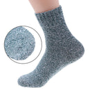 5 Pairs Womens Mens Wool Warm Soft Leisure Socks Thick Winter Sock<
